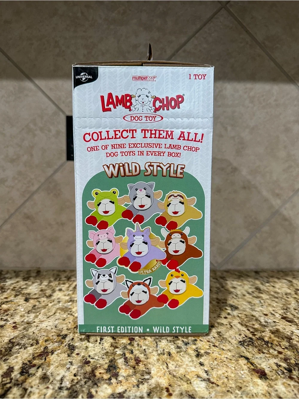 Lamb Chop Dog Toy Mystery Box